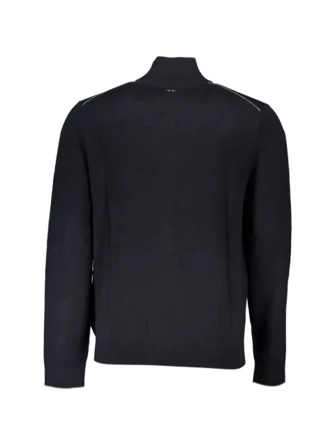 Napapijri zip-up high-neck cardigan