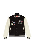 Diesel L-Arry-Patch leather jacket