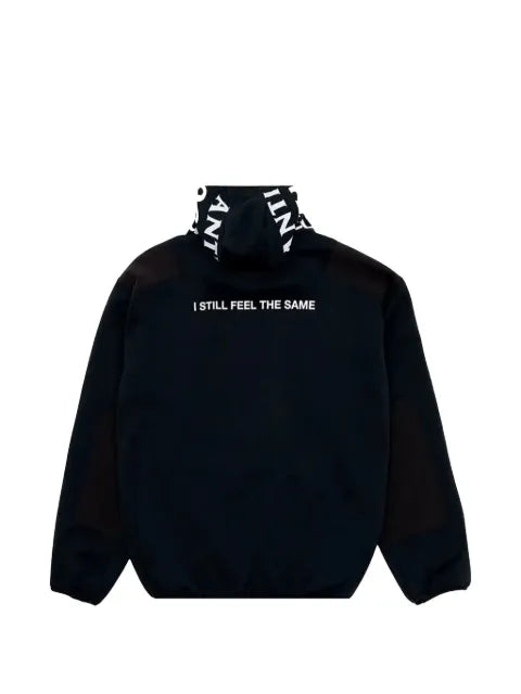 Anti Social Social Club logo-print zip-up hoodie