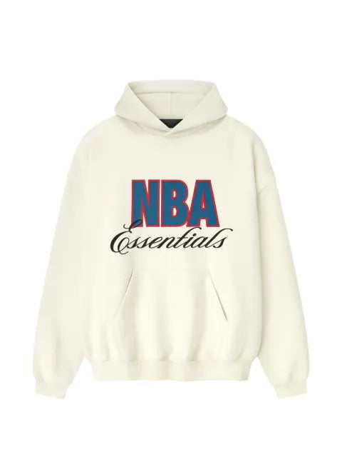 FEAR OF GOD ESSENTIALS logo-print cotton hoodie