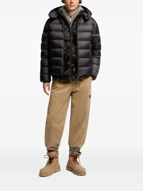 Moncler Ravenlock hooded short down jacket