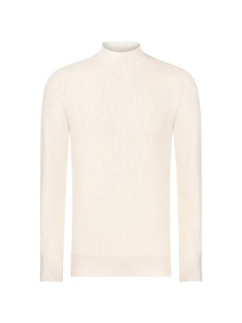 Gran Sasso ribbed-knit high-neck sweater