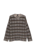 Giorgio Armani striped jacquard-knit sweater
