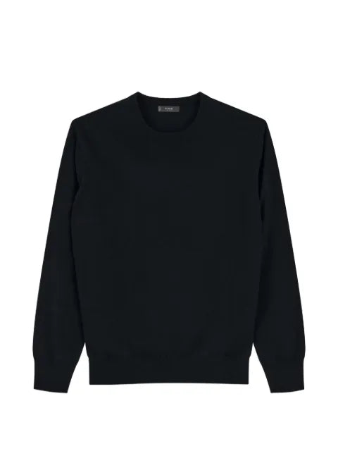 Boggi Milano crew neck in extrafine merino wool sweater