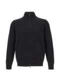 Filippo De Laurentiis zip-up merino-wool cardigan