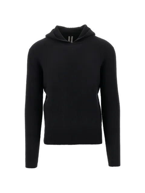 Rick Owens fine-knit hoodie