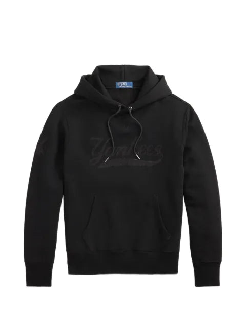 Polo Ralph Lauren logo-embroidered drawstring cotton hoodie