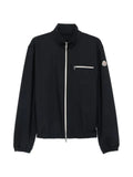 Moncler logo-patch zip-up jacket
