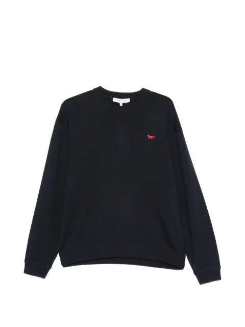 Maison Kitsuné Fox Head-patch sweater