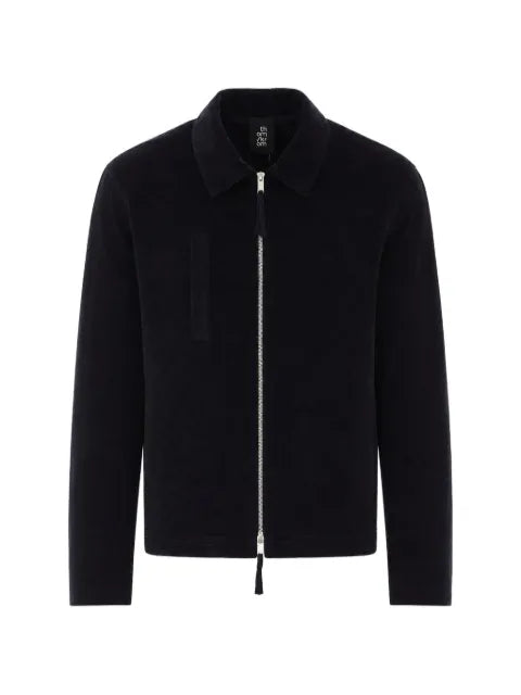 Thom Krom velvet zip-up jacket