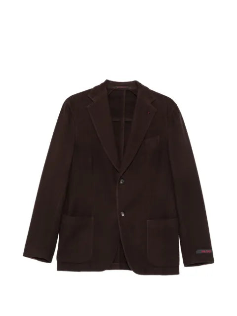 The Gigi single-breasted patch-pocket jacket