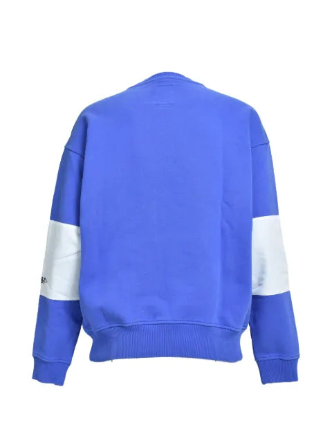 Napa By Martine Rose logo-print panelled sweatshirt