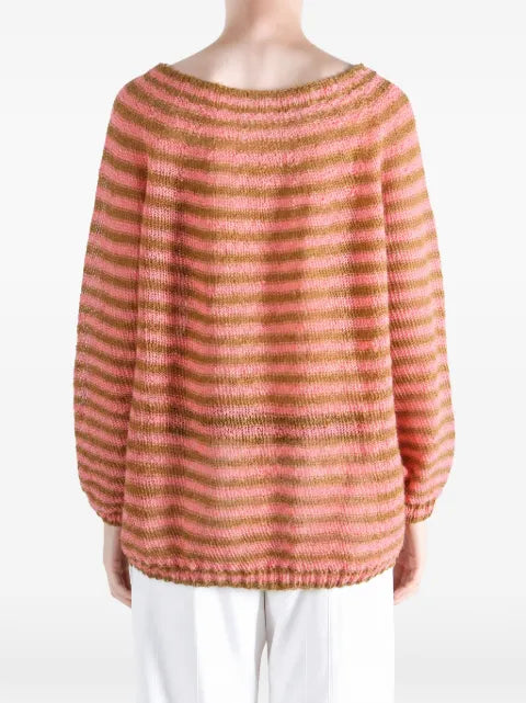 Daniela Gregis striped linen sweater