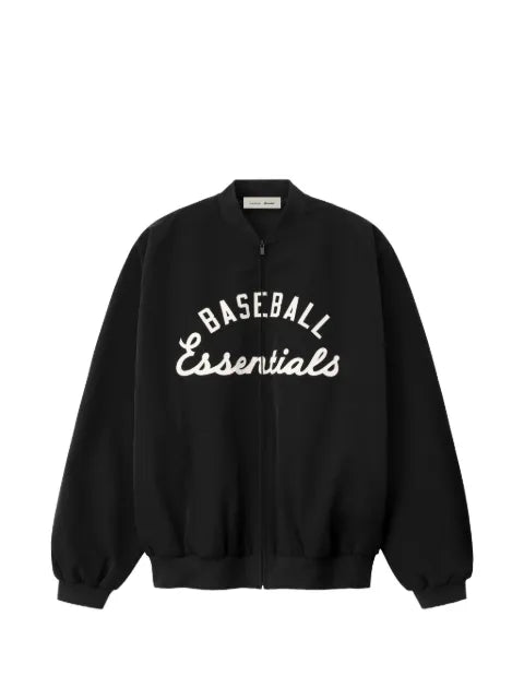 FEAR OF GOD ESSENTIALS MLB logo-print bomber jacket