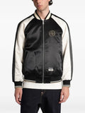 EVISU dragon-embroidered satin jacket
