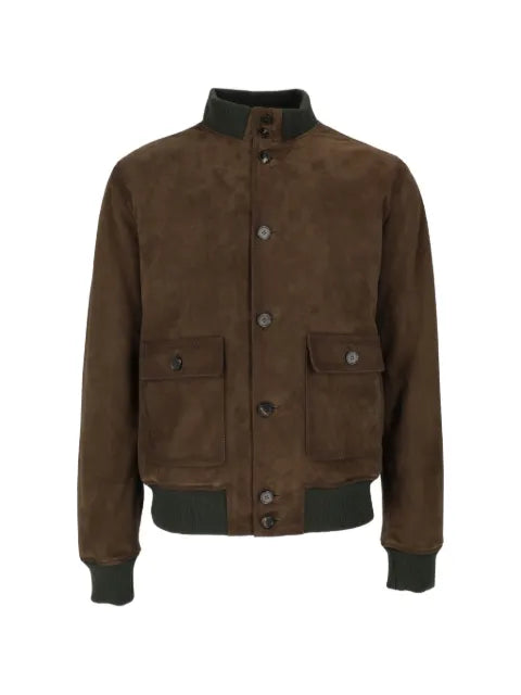 Stewart New Orleans suede bomber jacket