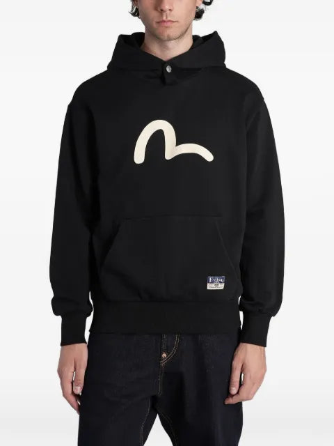 EVISU Seagull-print hoodie