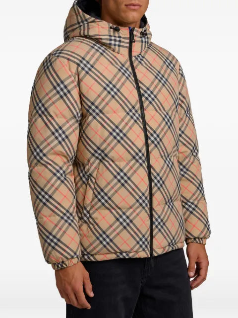 Burberry reversible Snowdonia Check down jacket