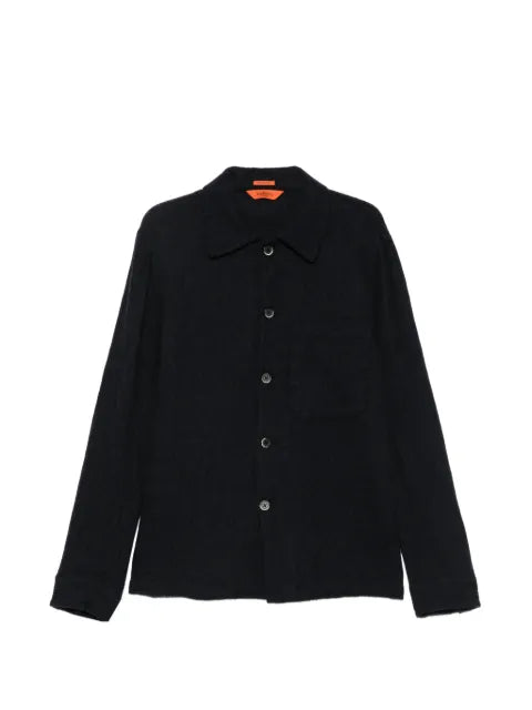 Barena Cedrone button-up chest-pocket overshirt