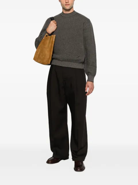 Jacquemus The Pelota ribbed-trim sweater
