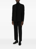 AMARANTO  double-breasted peak-lapel blazer