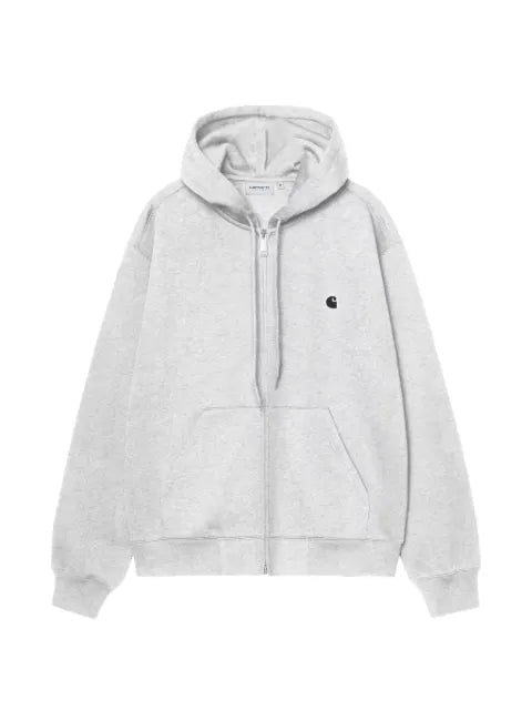 Carhartt WIP Mack logo-embroidered zip-up hoodie