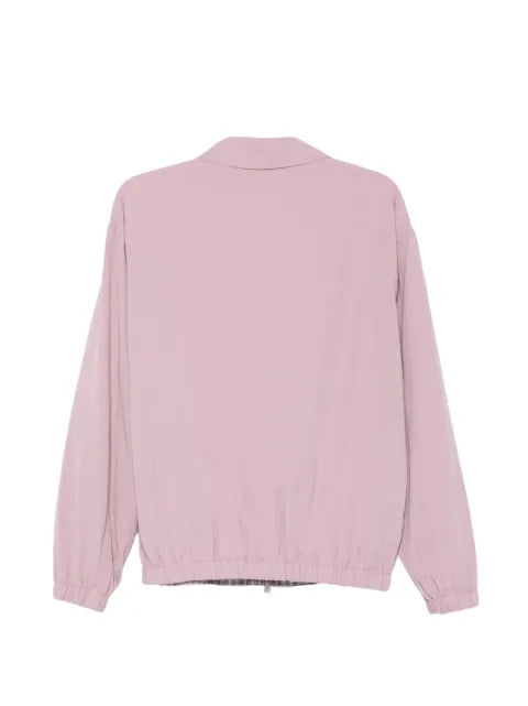 DUNST zip-up collared lightweight jacket
