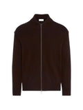 Paolo Pecora zip-up ribbed-trim cardigan