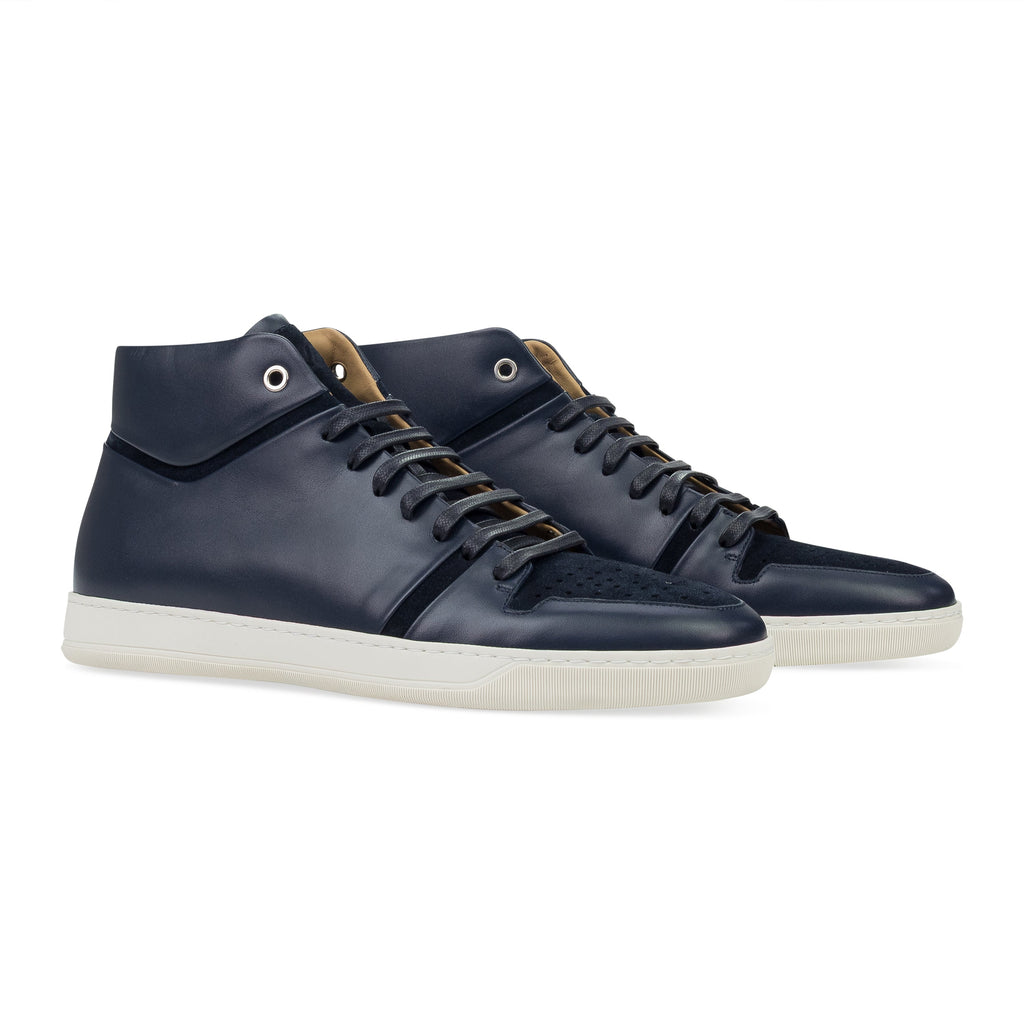 Blue Court Top Sneakers