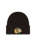 New Era Knit Chicago Blackhawks Waffle Beanie