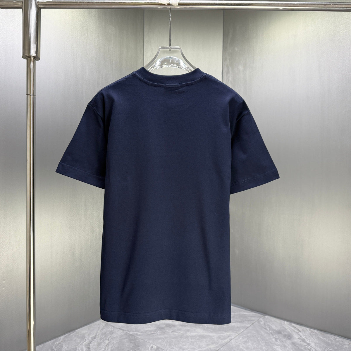 Moncler Tonal 3D Badge T-Shirt Navy