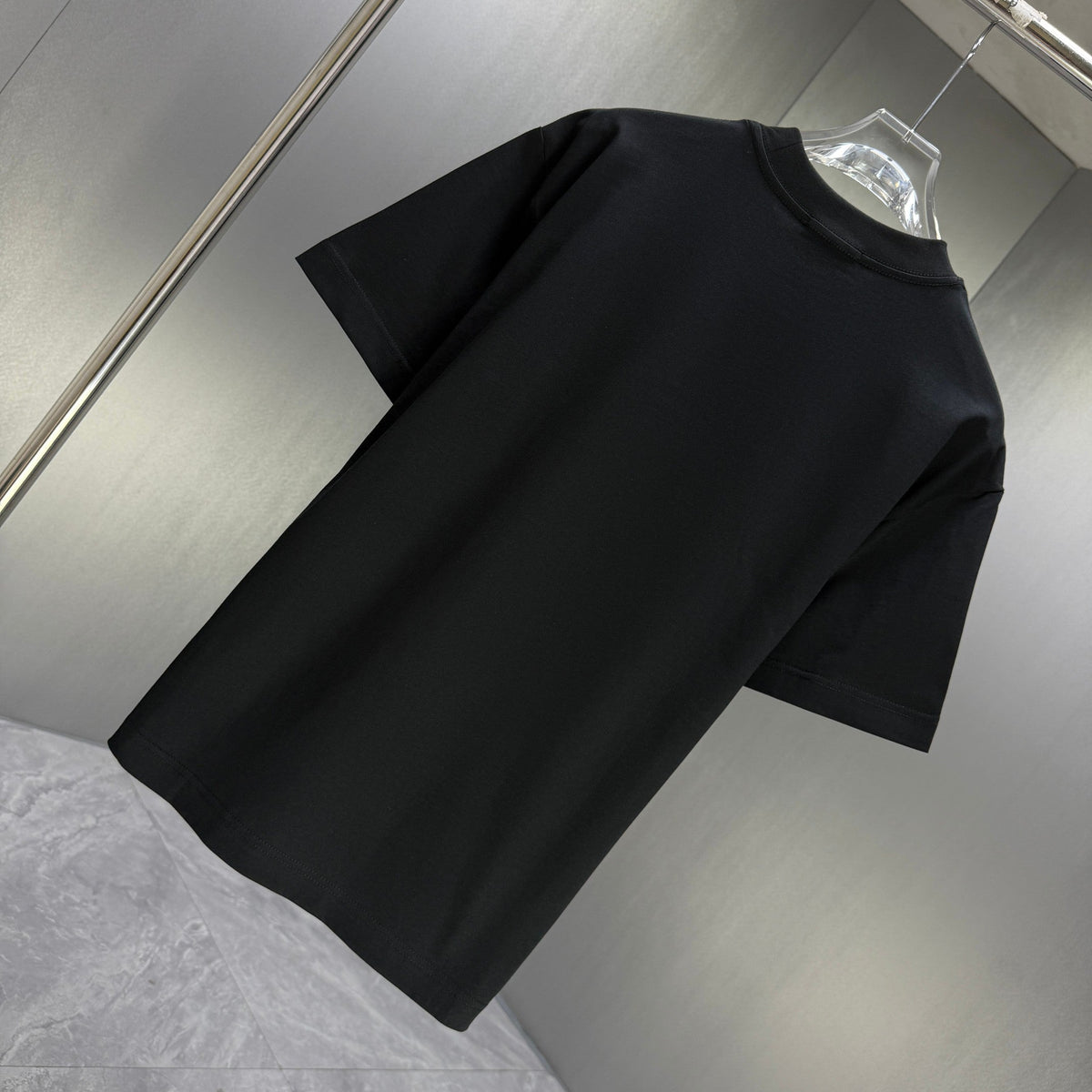 Moncler Classic Badge T-Shirt Black