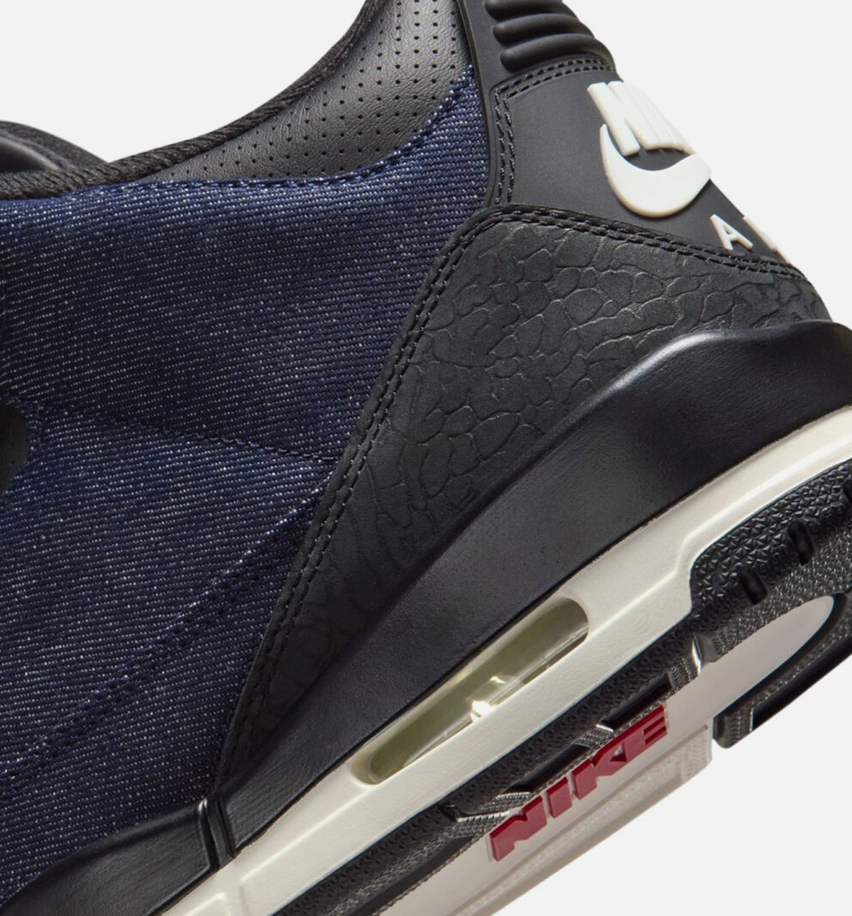 Air Jordan 3 x Levi's Mens Lifestyle Shoe - Denim/Black/Sail