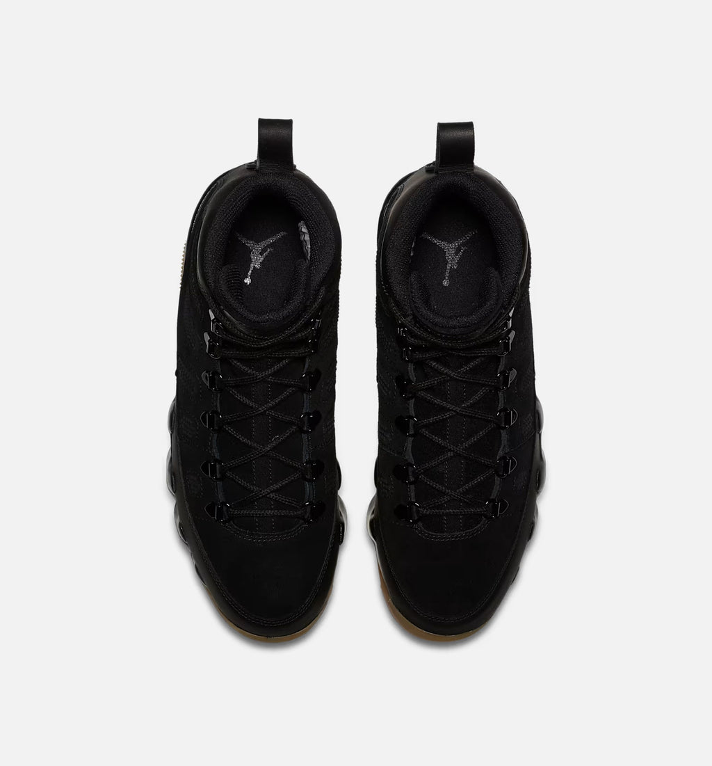 Air Jordan 9 Retro Boot Men's Lifestyle Boot - Black/Black/Gum Light Brown