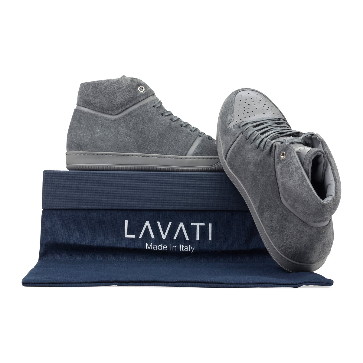 Grey Court Top Sneakers