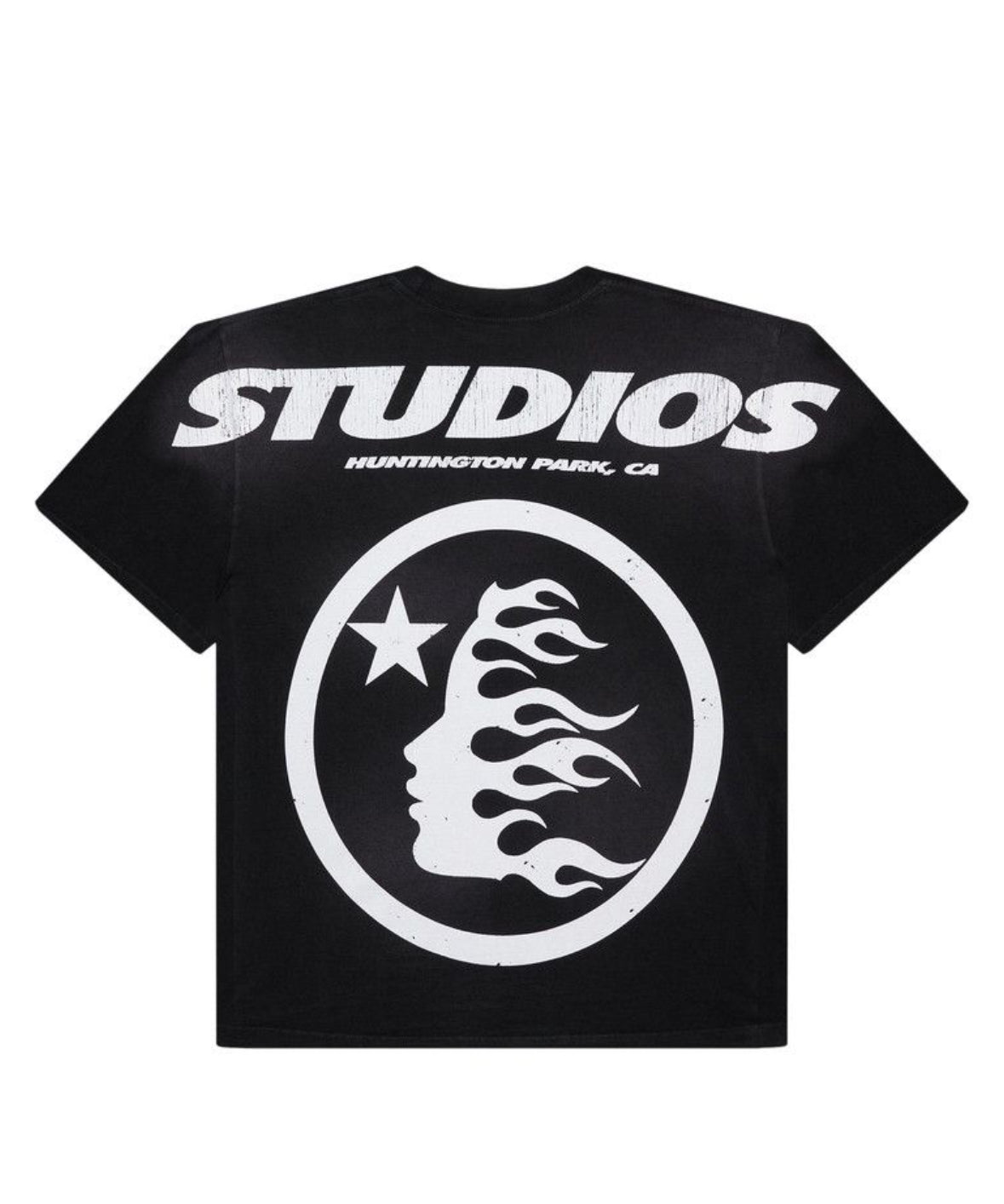 Hellstar Studios Cartoon Glitter Logo T-Shirt Black