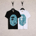 Bathing Ape T-Shirt Cartoon Anime Loose Teen Summer Casual T-shirt
