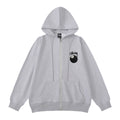Stussy Hoodie Embroidered Fleece Fashion Hooded Sweater