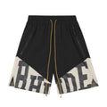 Rhude Color Block Zip Pocket Street Shorts