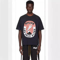 Rhude T-shirt Ski Theme Letter Print Short Sleeve T-shirt