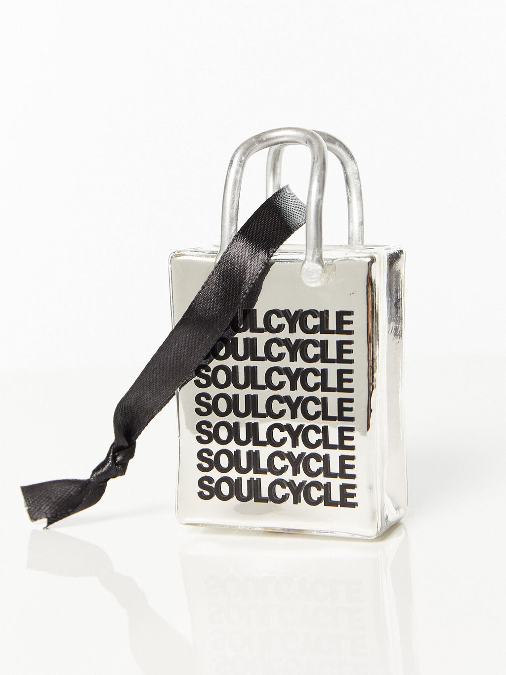 SILVER SHOPPER ORNAMENT
