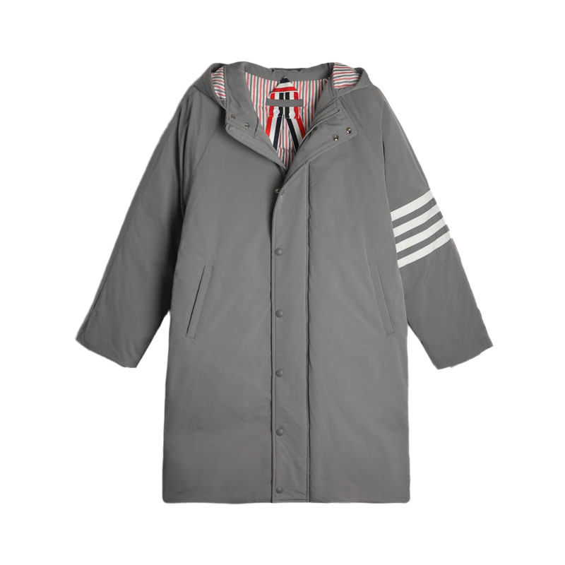 Unisex long down jacket