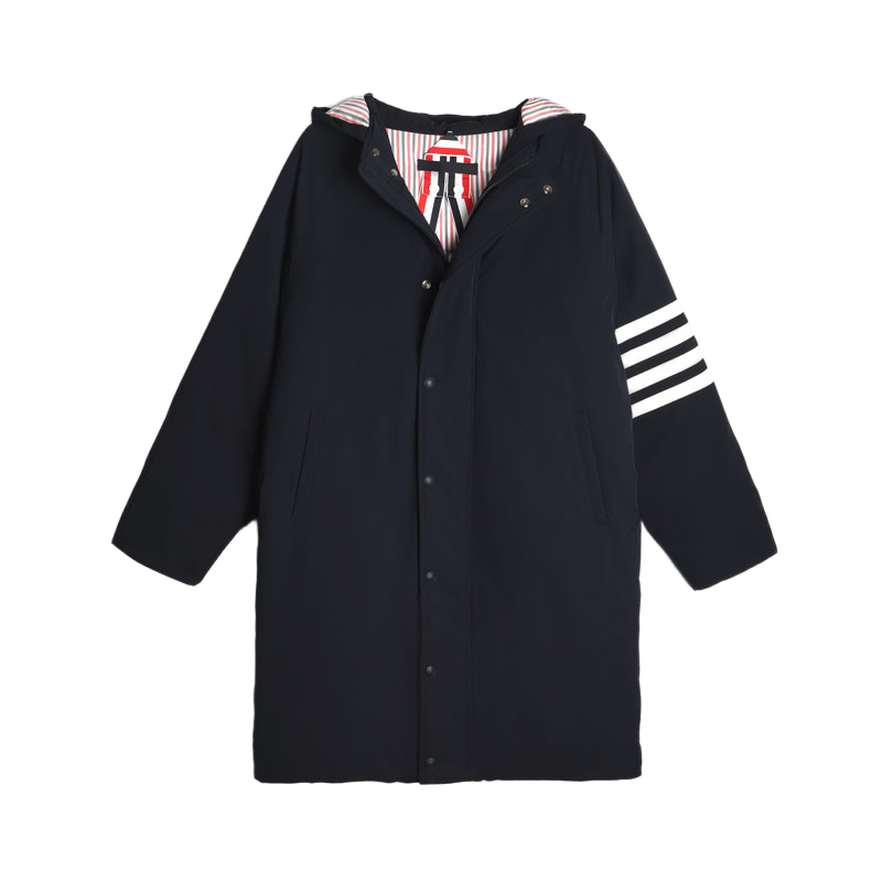 Unisex long down jacket