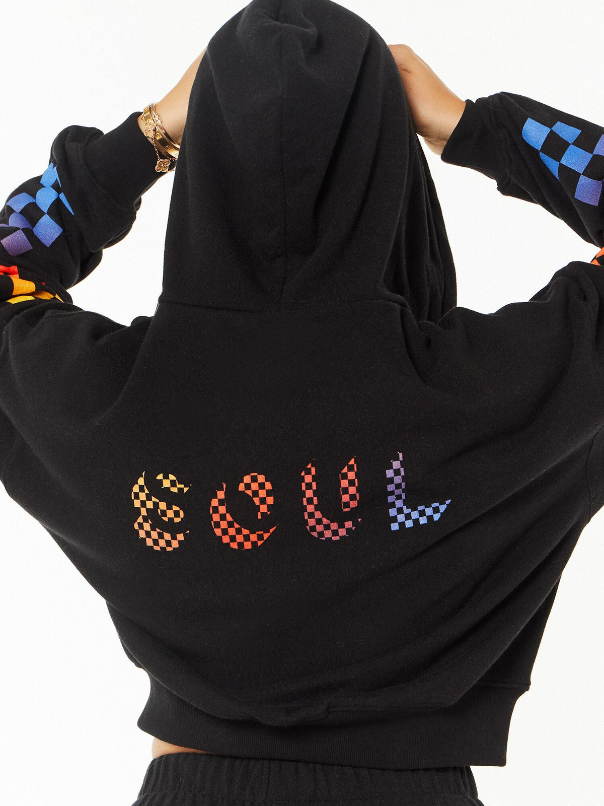 ZIP CROP HOODIE