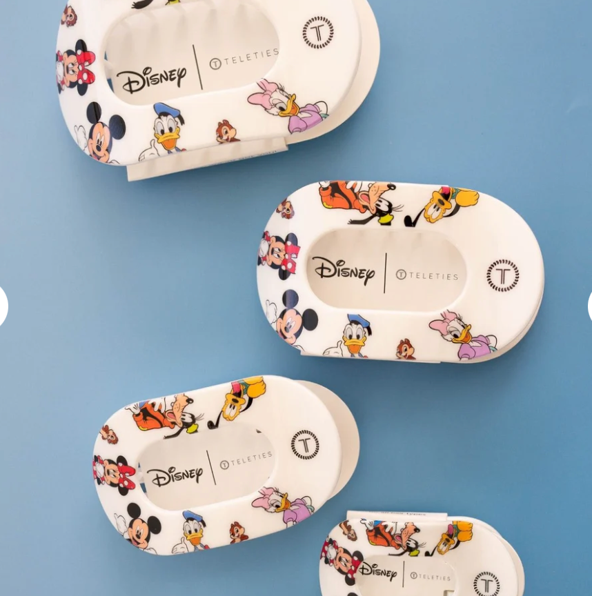Disney: Medium Flat Round Hair Clip