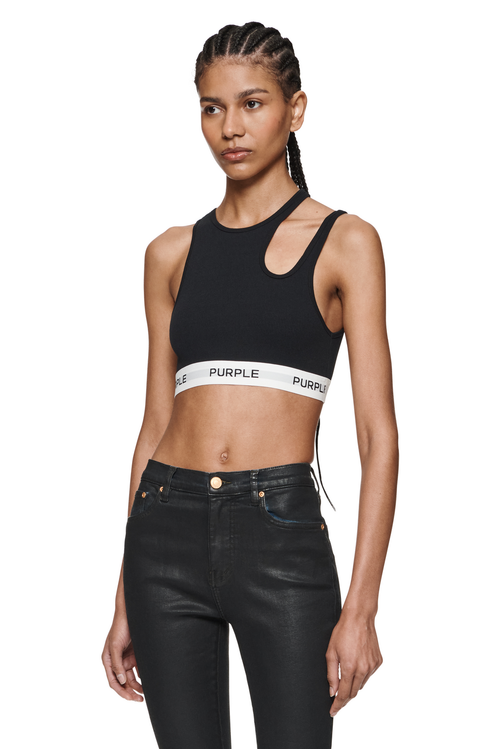 Rib Cut Out Bralette