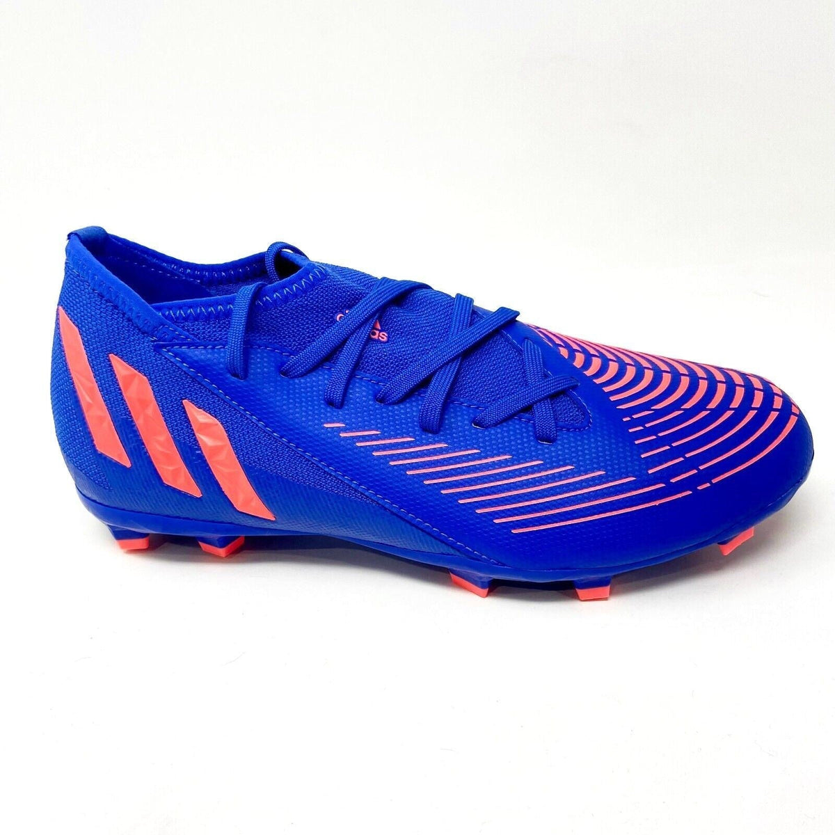 Adidas Predator Edge.3 FG Blue Youth Turf Soccer Cleats GW2361