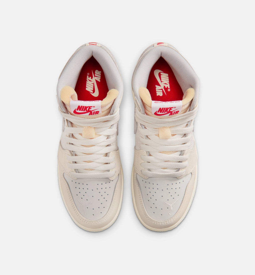 Air Jordan 1 Retro High OG "Sail" Big Kids' Shoe – Sail/University Red/Pale Ivory/Coconut Milk/Phantom