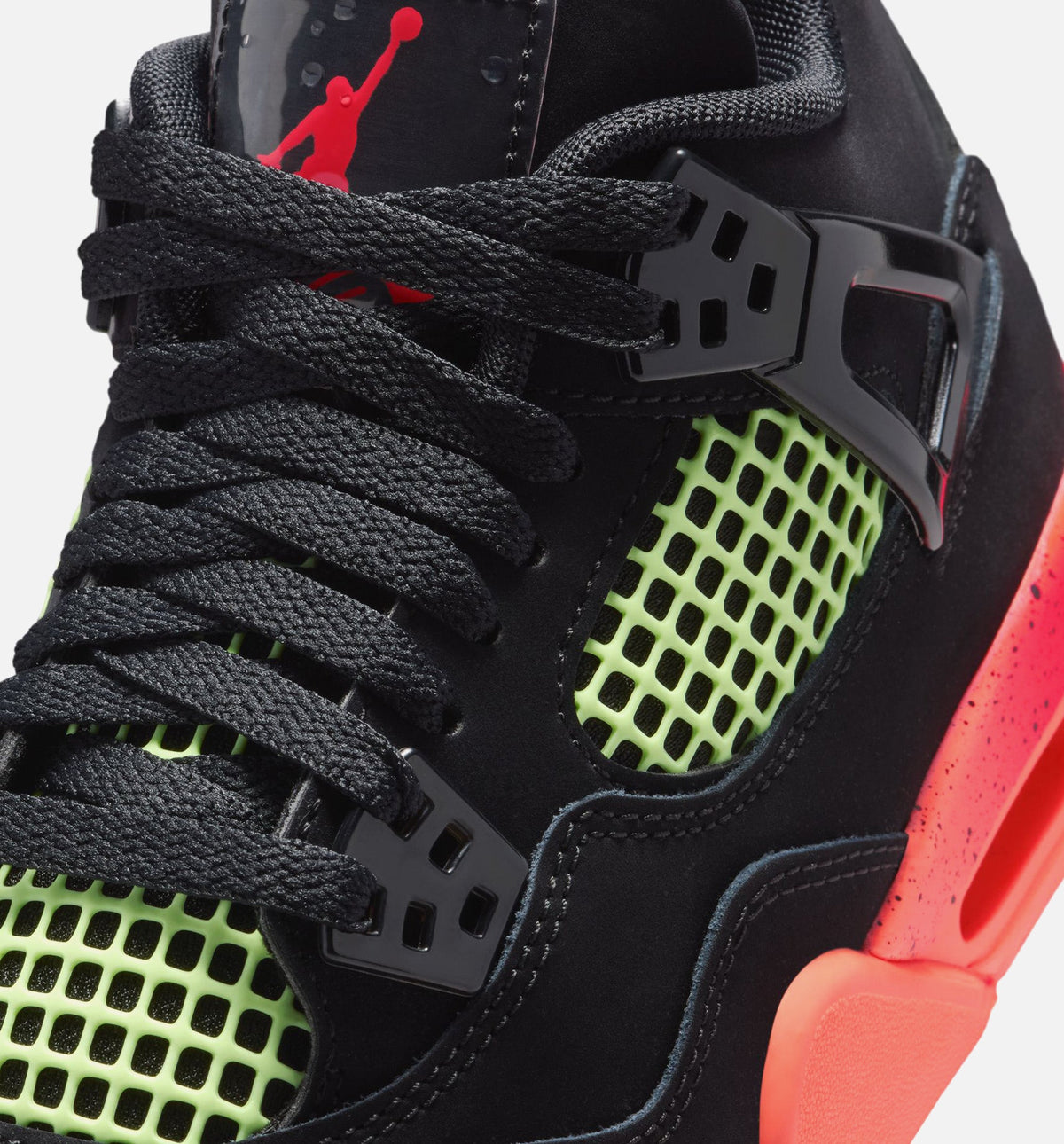 Air Jordan 4 Retro Black Infrared 23 GS Sneakers