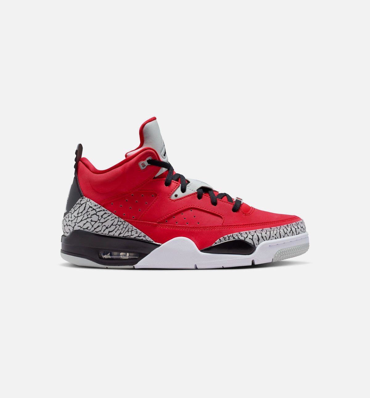 Son of Mars Low Men's Lifestyle Shoes - Fire Red / Black / Grey Mist / White